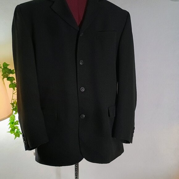 R.I. Clothing Company Other - EUC: R.I. Clothing Company Size 44R Black Sportcoat Blazer